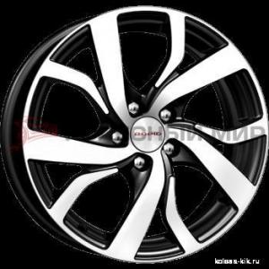 КиК Палермо (КС607) 6,5x16 5/105 ET39 d-56,6 алмаз черный (Арт.r13884) Оригинал