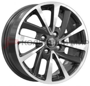 КиК  Renault Logan (КСr899)  6,0\R15 4*100 ET40  d60,1  Алмаз черный  [75664]