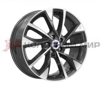 КиК Роквуд (КС900) 7,0x17 5/108 ET35 d-67,1 алмаз чёрный (Арт.77058)