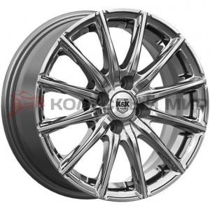 КиК Сандал (КС1199) 6,0x15 4/100 ET50 d-60,1 дарк платинум (Арт.84398)