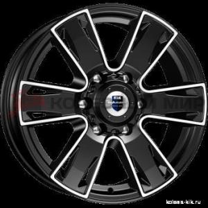 КиК  Севенна (КС726)  7,0\R17 6*139,7 ET38  d67,1  Алмаз-черный  [67736]