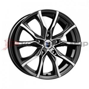 КиК Твист (КС697) 7,5x17 5/120 ET43 d-72,6 алмаз чёрный (Арт.76143)