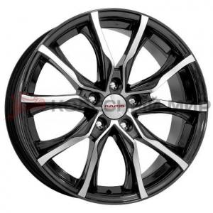 КиК Твист (КС697M) 7,5x17 5/108 ET47 d-60,1 алмаз чёрный (Арт.83231)