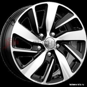 КиК  Volkswagen Golf (КСr741)  6,5\R16 5*112 ET50  d57,1  Алмаз-черный  [67972]  <С>