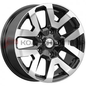КС1170 (Трикстер (Niva)) 7,0x17 5/139,7 ET40 d-98,0 алмаз чёрный (Арт.83958)
