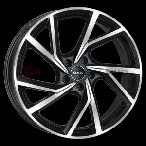 MAK Kassel 7,5x18 5/114,3 ET38 d-76 Black Mirror (F7580KABM38F2)