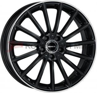 MAK Komet 8,0x18 5/112 ET33 d-66,6 Gloss Black Mirror Ring (F8080KMGL33WSX)