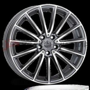 MAK Komet 9,0х19 5/112 ET30 d-66,6 Gun Metallic Mirror Face (F9090KMQM30WSX)