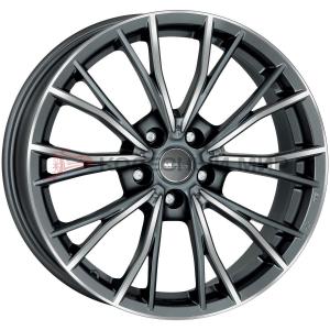 MAK Mark 8,0x18 5/120 ET34 d-72,6 Gun Met-Mirror Face (F8080MKQM34IBX)