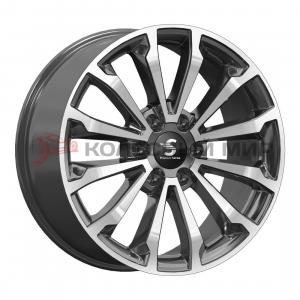 СКАД Premium  КР006 (20TANK 500)  8,5\R20 6*139,7 ET33  d100,1  Diamond gloss graphite  [81668]  Fb