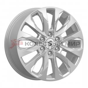 СКАД Premium  КР007 (20Haval H9)  8,0\R20 6*139,7 ET42  d75,1  Elite silver  [78991]  <Ш>  Fb max 96