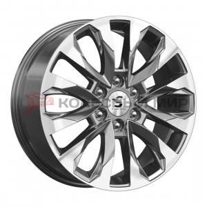 СКАД Premium  КР007 (20Pajero Sport)  8,0\R20 6*139,7 ET38  d67,1  Diamond quartz  [78993]  <Ш>  Fb