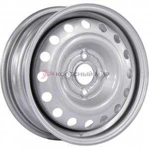 TREBL 53A43C 5.5x14/4x100 ET43 D60.1 Silver