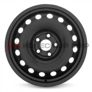 ТЗСК  Volkswagen Polo  6,0\R15 5*100 ET38  d57,1  Черный-глянец