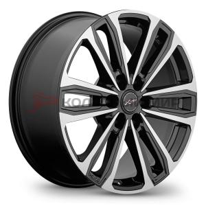 X'trike  X-142  8,5\R20 6*139,7 ET25  d106,1  BK/FP  [14202AK]  Toyota LC Prado <Ш>